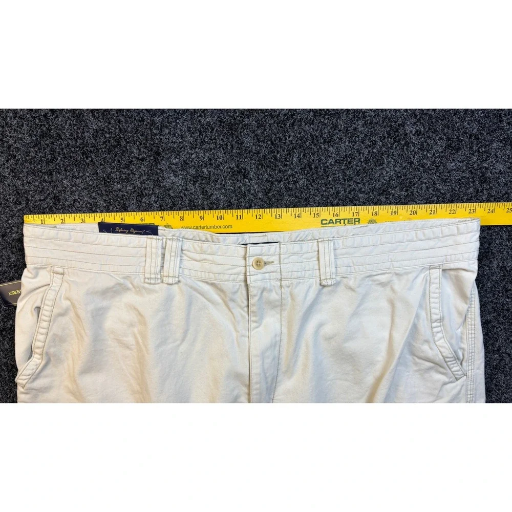 Polo Ralph Lauren Gellar Fatigue Shorts Mens 46B Big‎ Tall Cream Cargo Chino New